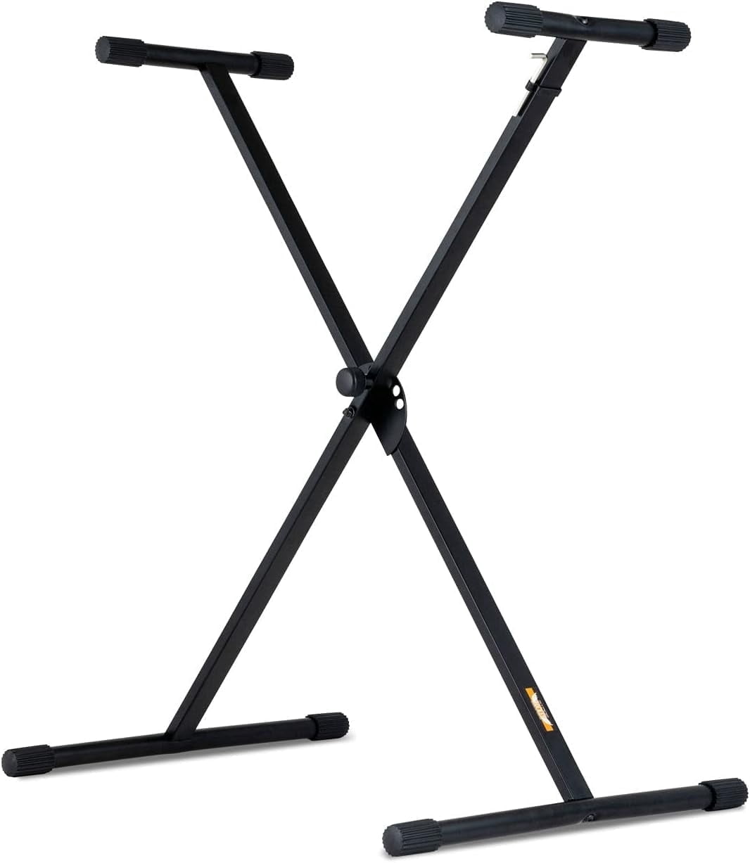 Adjustable Dual Tube Music Keyboard Electric Piano X-Stand Sturdy And Stable