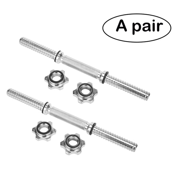 Adjustable Dumbbell Bar 1 inch (1Pairs ) Dumbbell Bars 20/17.7/13.7 Inch (length optional) For Gym Barbells Dumbbell Bars Strength Training