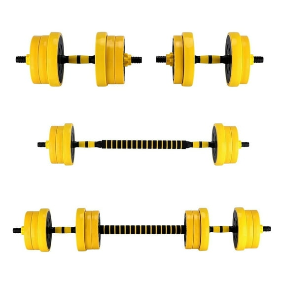 Adjustable Dumbbell Set, 33LB Dumbbells Adjustable Weight Without Handles, Home Gym Fitness Equipment for Men and Women Strength Training Dumbbells Set