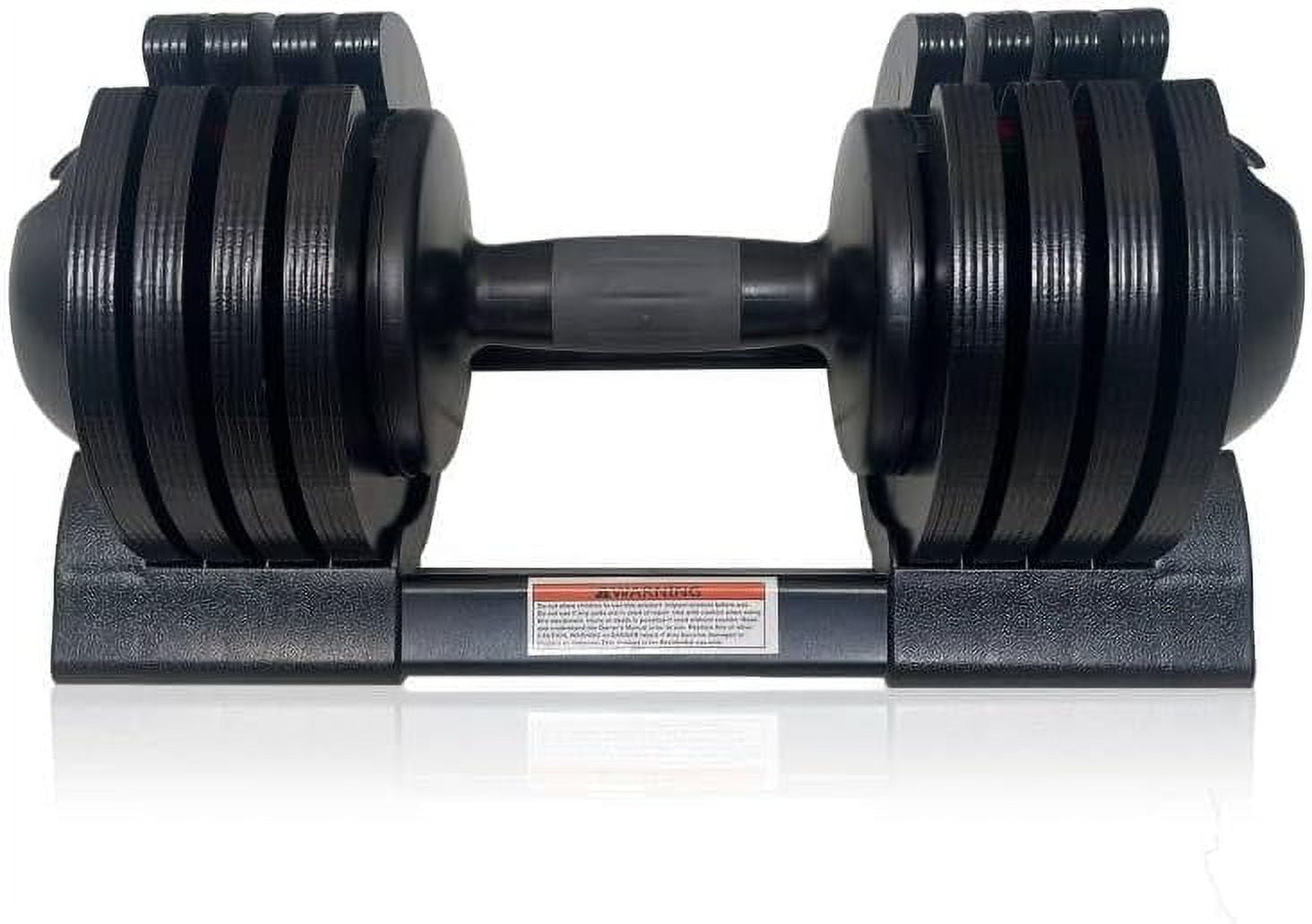 Adjustable Dumbbell Set 7/14/22 LBS - Heavy-Duty Steel & Plastic Design, Compact Space-Saving Home Gym Equipment for Strength Training, Fitness & Full-Body Workouts