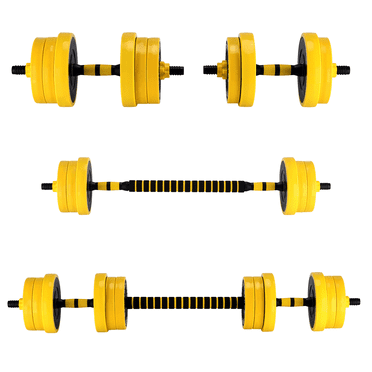 Adjustable Dumbbell Weight Set 33 Lbs, Dumbbell Weights With Pe Coating and Comfortable Handle for Home Gym