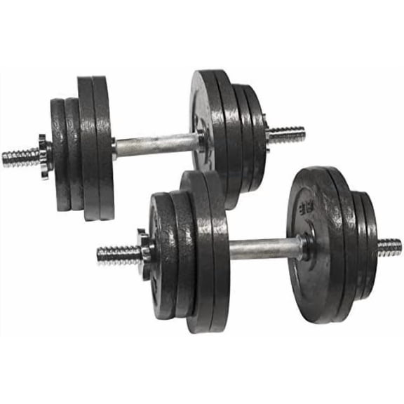 Adjustable Dumbbell Weight Set | Multiple Options Black, 60 LB Pair