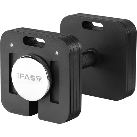 Adjustable Dumbbells 50LB Single Square Dumbbell 9 in 1 Free Weights for Multiweight Options Quick-Lock Adjustable Dumbbell Sets with Anti-Slip Steel Handle for Full-Body Home Gym Workouts