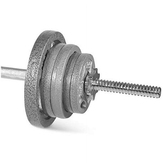 Adjustable Dumbbells Barbell Weight Set With 1Inch Threaded Chrome