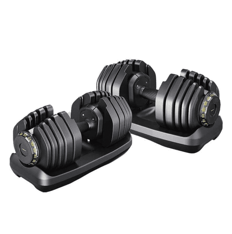 Adjustable Dumbbells Pair,  95lb Pair Dumbbell Set with Quick-Select Weights  for Home Gym Strength Training