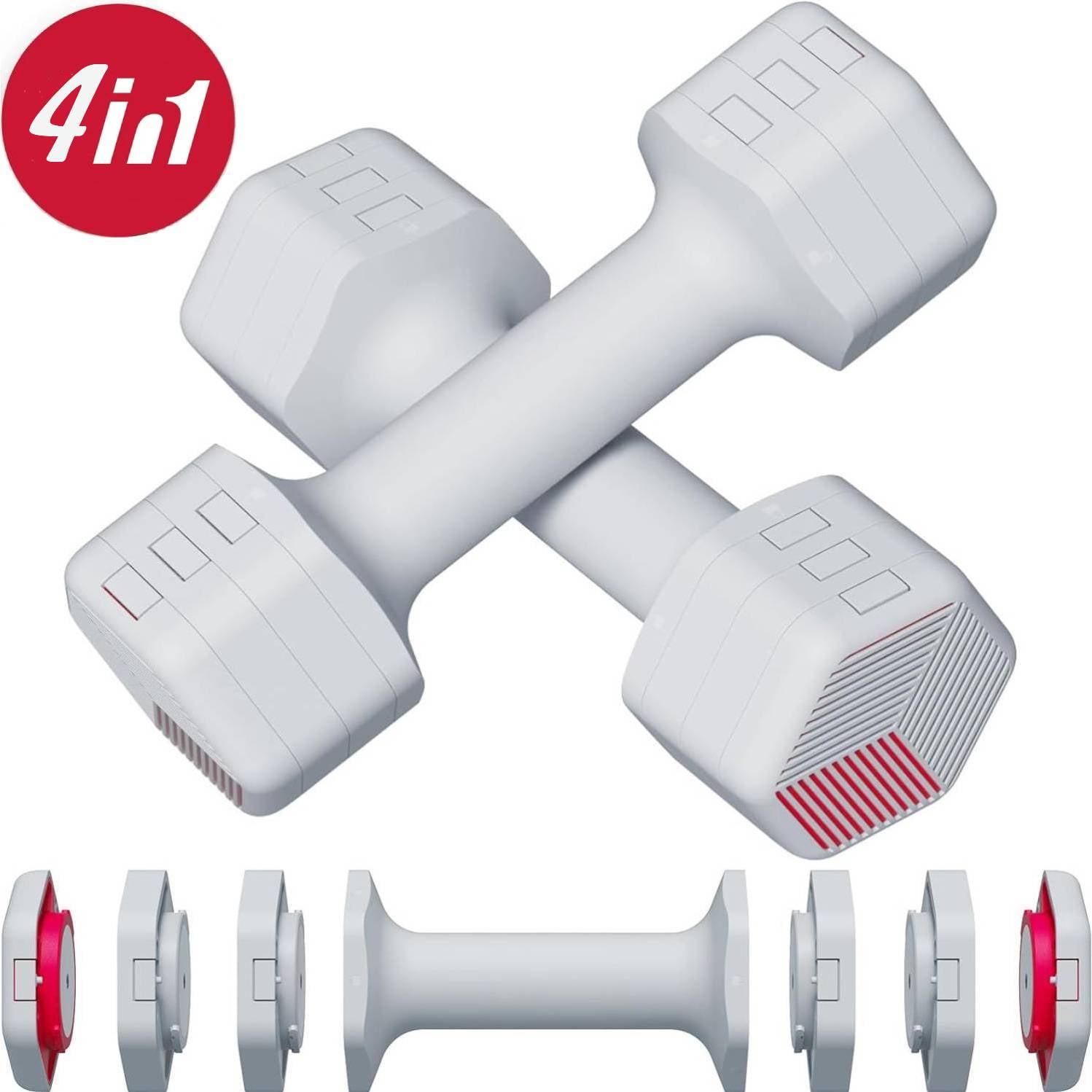 15lb Dumbbell Weights by All in Motion Hexagon Head for Arm Chest Shoulder Strength Walmart