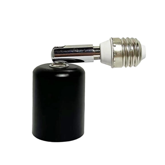 Adjustable E27 Light Socket Extension 150W Capacity Temperature Resistant Vertical Horizontal Mounting Compatibility