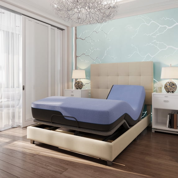 Adjustable Each Side / Hybrid Mattress Design / Enhanced Sleep Quality