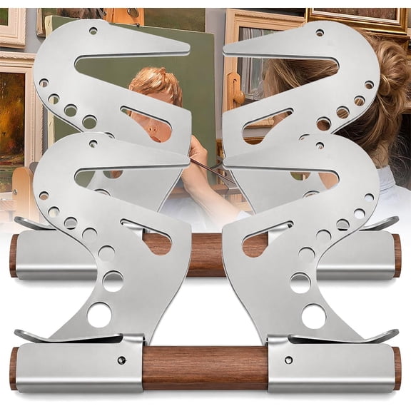 Adjustable Easel Hand Rest Support Bar,Artist Hand Support Bridge for Sketching Drawing & Painting for Artists and Miniature Painters with Stable Wrist Support