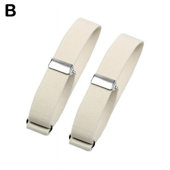 Adjustable Elastic Armband Shirt Garter Sleeve Hold Up Holder Cuff Clip Band S8Q2