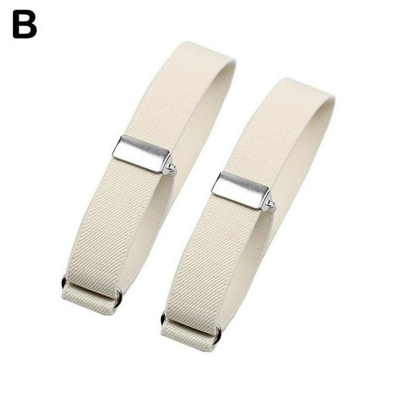 Adjustable Elastic Armband Shirt Garter Sleeve Hold Up Holder Cuff Clip Band S8Q2