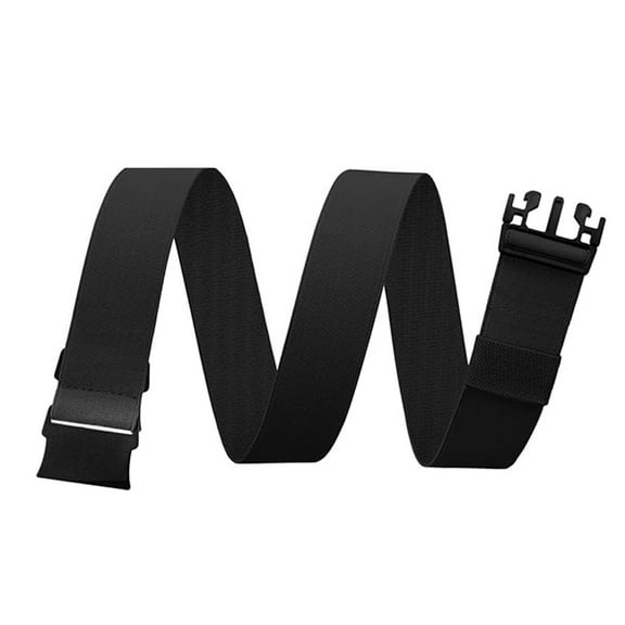 Adjustable Elastic Stretch Belt Unisex Webbing Waistband Heavy Type Waist Belt for Men and Women