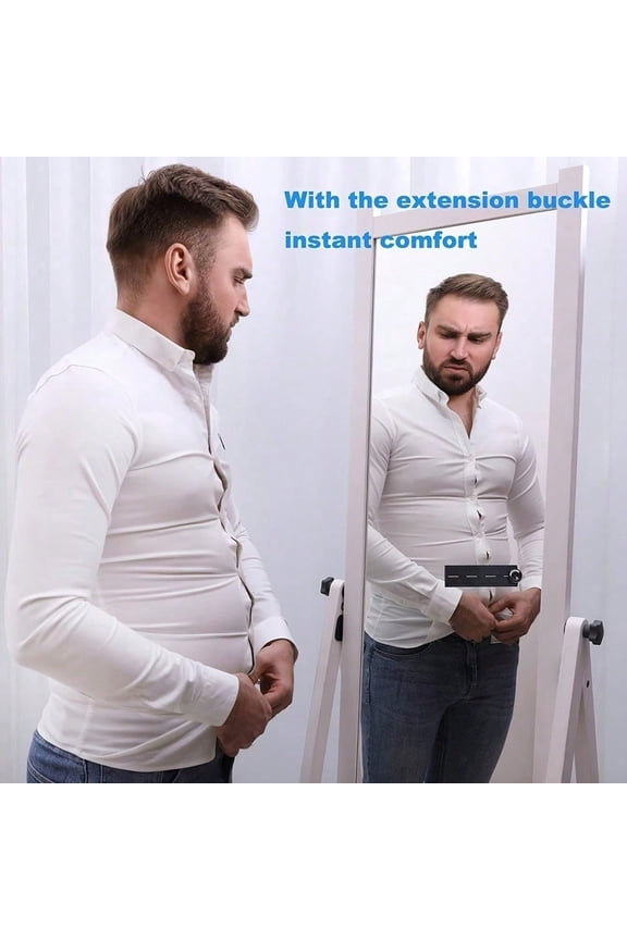 Adjustable Elastic Waistband Extender - Premium Button Extender, Suitable for Pregnant Women, Men and Women - Comfortable Jeans and Casual Pants Extender, Pants Adjuster, Pants Waist Tightener(4pcs))