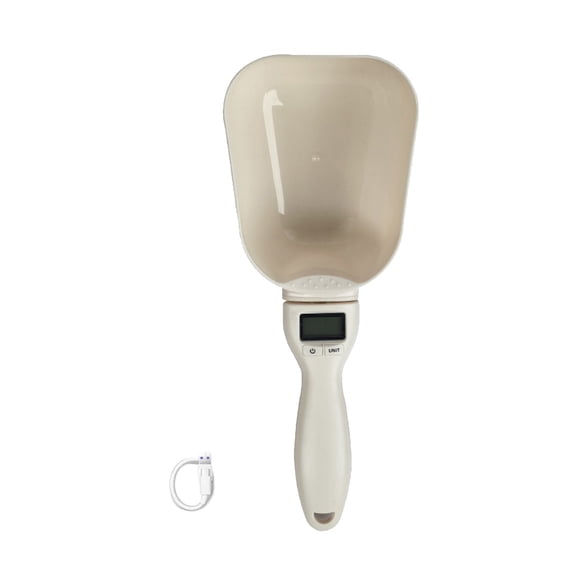 Adjustable Electronic Measuring Spoon, Digital Gram Scale with Lcd Display for Coffee Portioning, Pet Food, And Baking Ingredients, 1 Electronic Measuring Spoon, 1 Data Cable