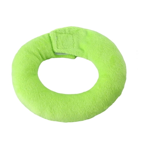 Adjustable Elizabeth Collar for Small Pets, Anti-Lick Recovery Cone for Bird Hamster Guinea Pig and Rabbit, Lightweight Soft Neck Collar for Wound Healing, Red/Green