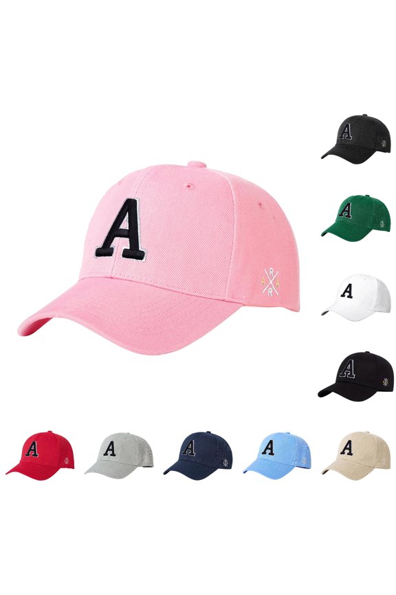 Adjustable Embroidered Baseball Cap for Women Spring Summer Casual Sun Hat Lady Visor One Size