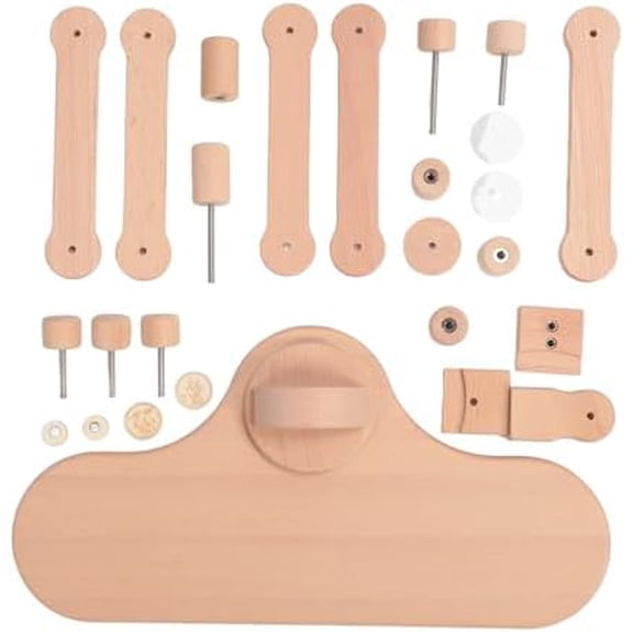 Adjustable Embroidery Hoop Stand, Multifunctional Rotated Cross Stitch Stand with Beechwood Frame, 360 Degree Rotation Knob for DIY Sewing, Embroidery and Punch Needle Craft, Stabl$$Art & Craft