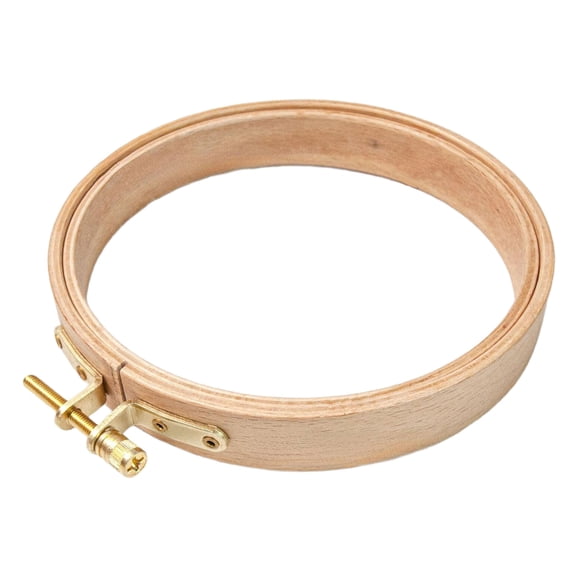 Adjustable Embroidery Hoop with Spring Clip Embroidery Display Frame Round Stitching Hoop Embroidery Display Frame