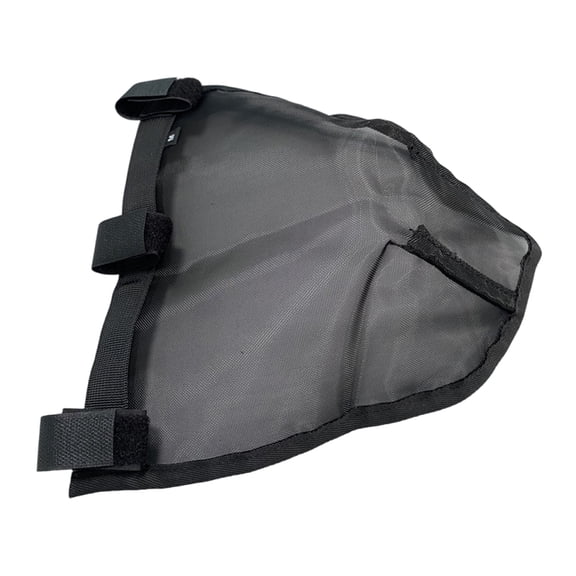Adjustable Equine Fly Mask Livestocks Nose Face Cover Meshes Breathable Headgear for Hot Weather Ride And Training