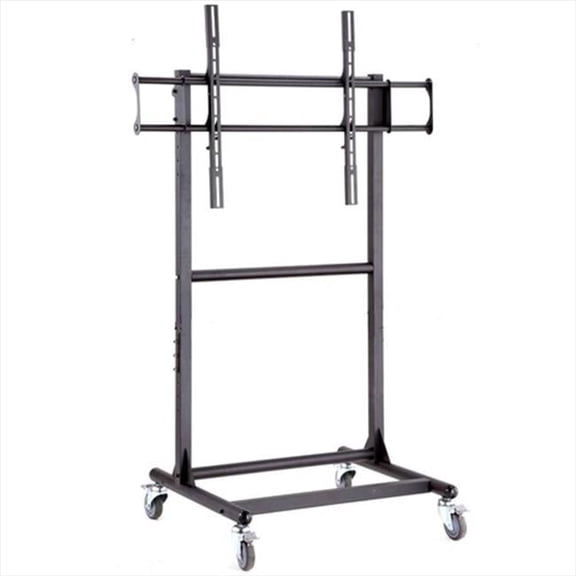 Adjustable Ergonomic Mobile Tv Cart For 56 in. - 70 in.