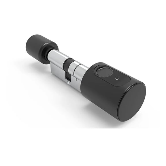 Adjustable Euro Cylinder Smart Lock Tuya BLE Finrprint IC Card Keys Phone App Home Electronic Door Lock Core Digital Keyless