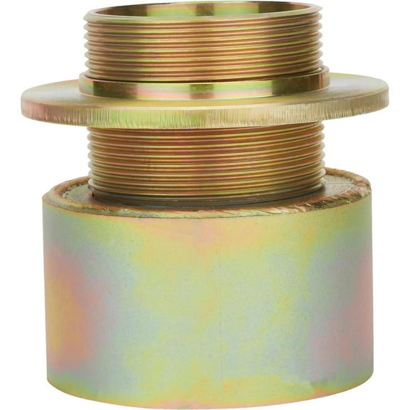 Adjustable Extended Coil Spring Shim Spacer for Shorter Springs, 3-1/8" to 5-1/4" Adjustable Range, Compatible with 5 or 5-1/2" OD Springs, Ideal for GM Front Suspensions & Small Body Shocks