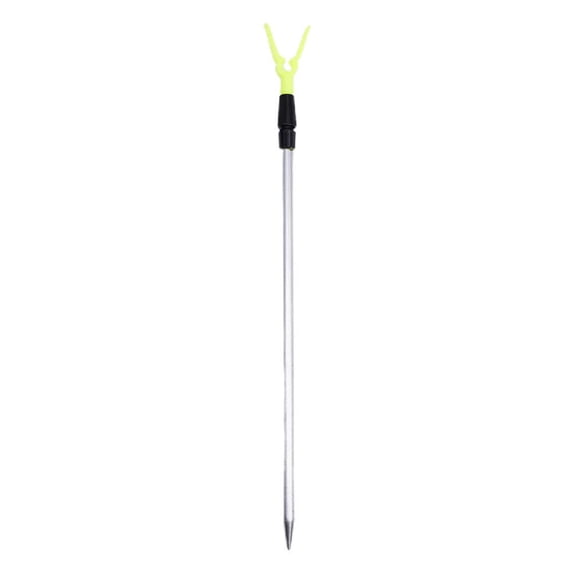 Adjustable Extending Metal Fishing Rod Rest for Fishing, Doubles as Rod Holder, Lightweight and Easy to Insert into Ground