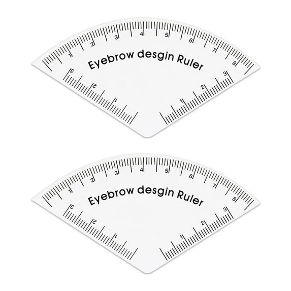Adjustable Eyebrow Shaping Guide - Ergonomic Design for Beginners & Pros, Travel-Friendly Brow Tool