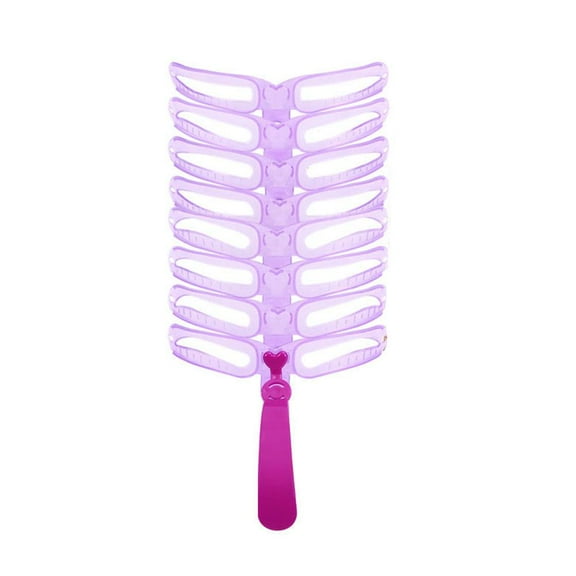 Adjustable Eyebrow Stencil Kit, 8 Templates with Handle Headband