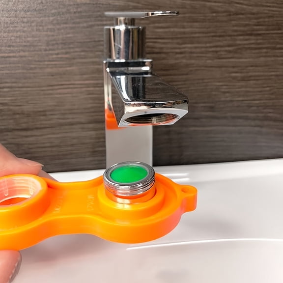 Adjustable Faucet Aerator Removal Tool Kit, Basin Wrench & Faucet Wrench for Sink Faucet Repair and Installation