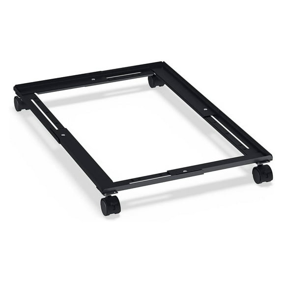 Adjustable File Cabinet Mover Fits Letter/Legal Cabinets, 18-26.5 Adjustable, Black