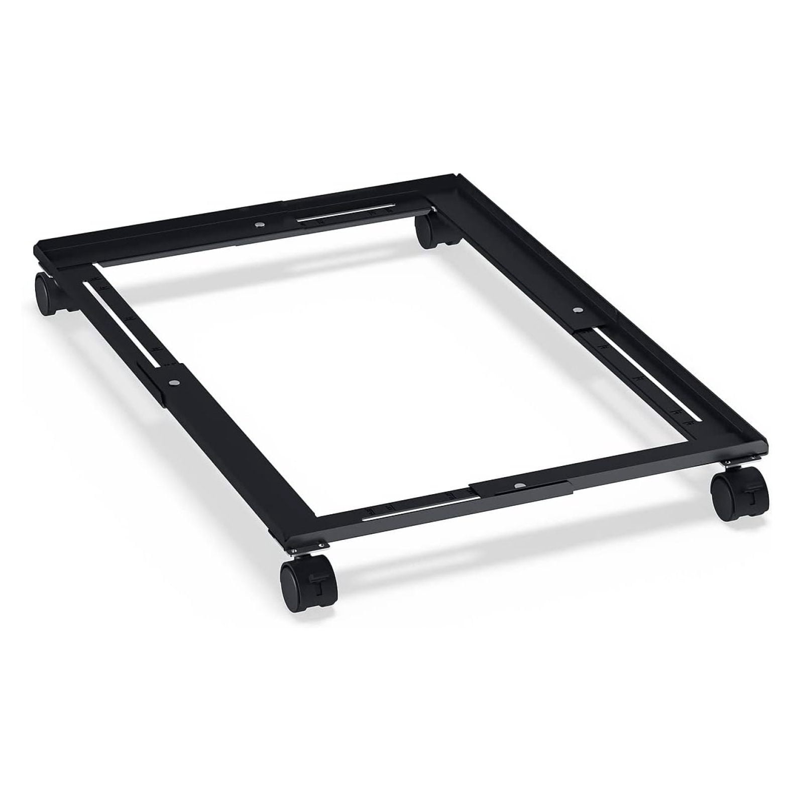 Adjustable File Cabinet Caddy - Letter and Legal Filing Cabinets, Black (ST52140-CC)