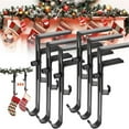thumbnail image 1 of Adjustable Fireplace Stocking & Garland Hanger, Heavy Duty Brick Hanger for Holiday Decor, Stocking Holder for Fireplace, Christmas Garland Hanger for Mantel, 1 of 5