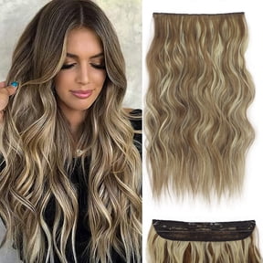 Adjustable Fishing Line Wig with Long Curly Hair Extensions for Water Ripple Effects