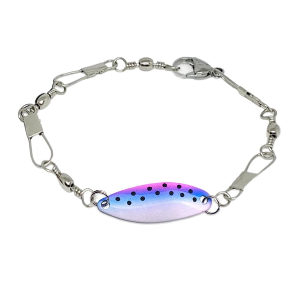 Adjustable Fishing Lure Bracelet for Men Women Sturdy Alloy Handmade Hook Designs Outdoor Enthusiasts Gift