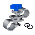 thumbnail image 1 of Adjustable Fishing Umbrella Stand Holder Fixed Clip Rust Bracket Mount Rotation Anodized Surface Aluminum Alloy , 78x35mm, 1 of 10