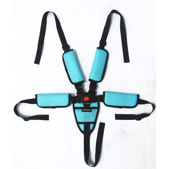 Adjustable Five-point Baby Seat Belt, Stroller High Chair Dining Chair Baby Seat Belt