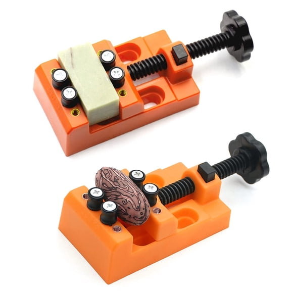 Adjustable Flat Bench Drill Vice Clamp Multi Purpose Table Mount Vise For Jewelry Walnut Carving Watch Repair DIY Craft Workshop Work