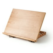 Adjustable Flat Surface Wood Table Easel by Artists Loft