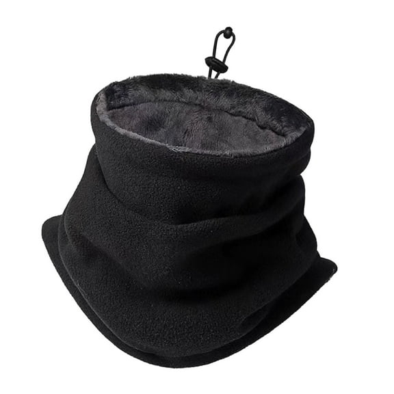 Adjustable Fleece Neck Warmer Windproof Face Mask For Motorcycle Cycling Camping Hiking Outdoor Winter Sports Men Women