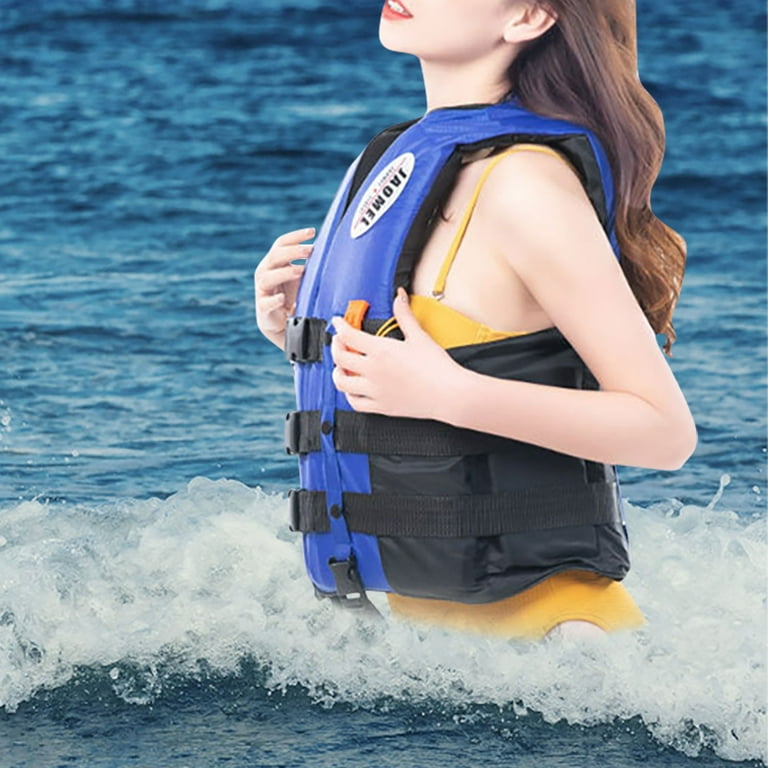 Adjustable Floating Swim Vest, Fit Unisex Adult Life Jacket 