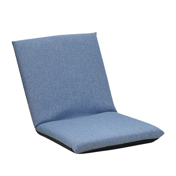 Adjustable Floor Chair, 6-Position Folding Padded Gaming Sofa Chair, Cushioned Back Support, Lazy Sofa for Reading Meditation Games