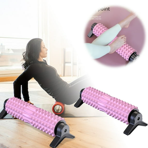 Fitness & Yoga Adjustable Triangular Support Foam Roller for Muscle Relaxation Beginner Stretching Bar Durable EVA 500KG Capacity Includes Storage Bag
