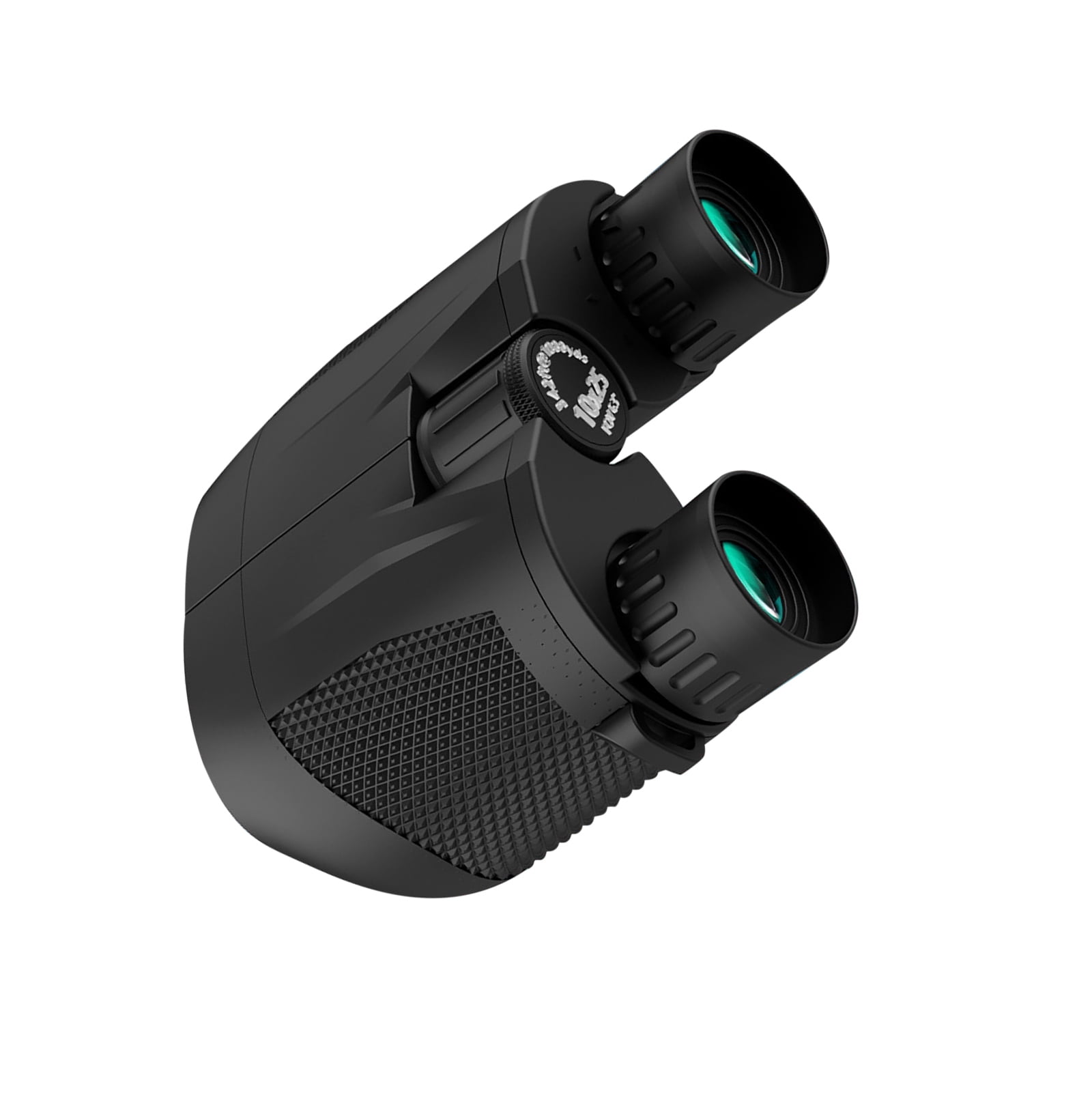Adjustable Focus 10x25 Binoculars Twistable Eye Mask for Comfortable Viewing for Adults Kids