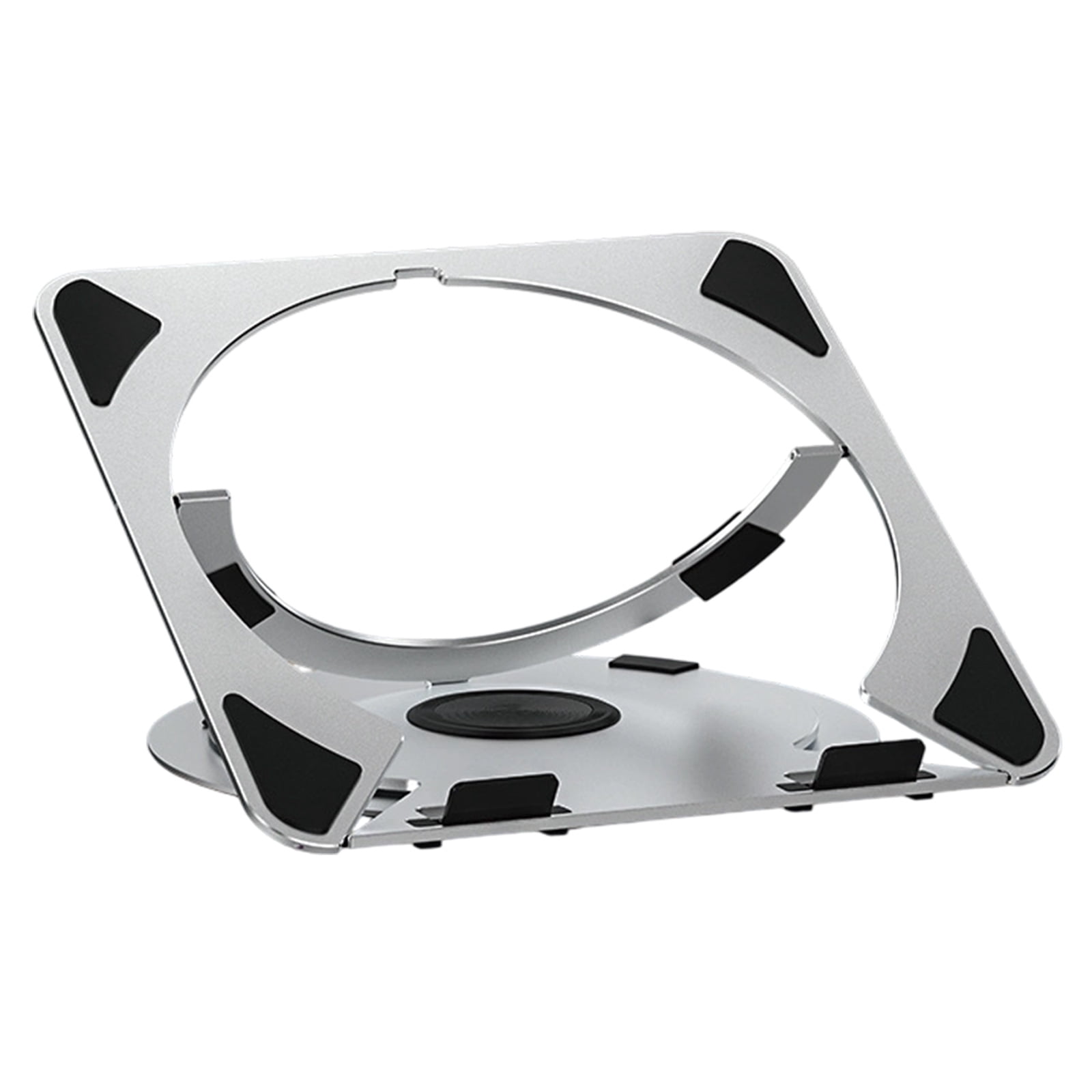 Adjustable Foldable Laptop Stand with 360 Degree Rotatable Base