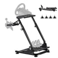 thumbnail image 1 of Adjustable & Foldable Racing Wheel Stand, Racing Simulator Cockpit for Logitech G29 G923 & Thrustmaster, 1 of 5