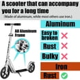 thumbnail image 1 of Adjustable Foldable Scooter for Kids & Adults | Lightweight Aluminum Frame | Smooth Ride on Any Terrain, 1 of 7