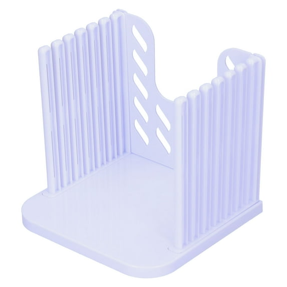 Adjustable Foldable Slicer Bagel Cutter Toast Cutting Guide for Homemade Bread Sandwich Kitchen Slicing Loaf Cutter Tools with Crumb Tray Cakes Detachable Baking Bagels Home Household