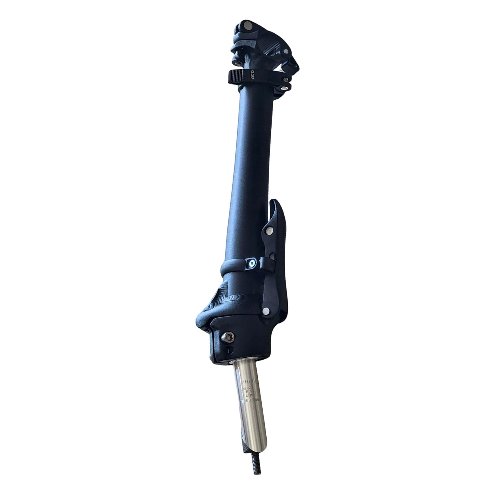 Adjustable Folding Bike Lightweight Aluminum Alloy Telescopic Steering Rod for Mountain Bikes, Quick Release