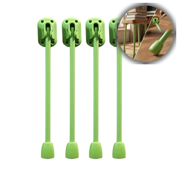 Adjustable Folding Desk Legs 50KG Steel Frame – Tool-Free Assembly for Bed, Study, Laptop, Workspace, Dorm, Space-Saving Solution